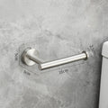 Roll Holder Stainless Steel Punched Toilet Paper Holder Roll Holder Tissue Holder