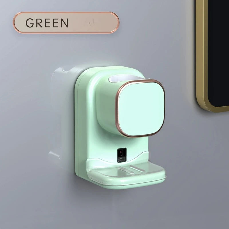 Smart 3 Mode Automatic Sensor Electric Toothpaste Dispenser Wall Mounted USB Removable Toothpaste Squeezer Bathroom Accessories