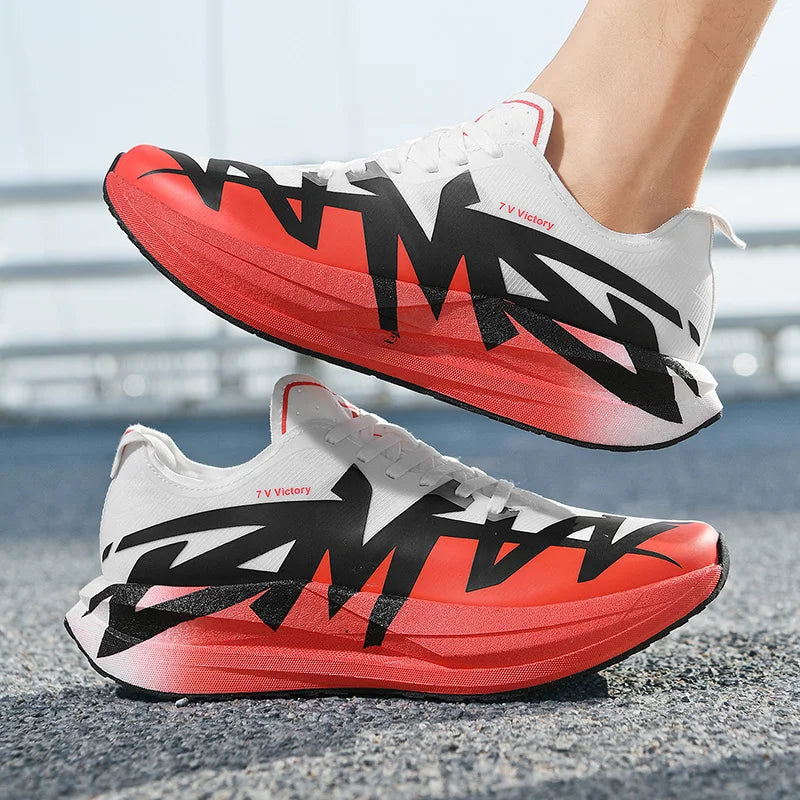 Men's Cushioning Running Shoes Lightweight Athletic Casual Sneakers Male Non-Slip Sports Shoes Outdoor Travel Walking Shoes
