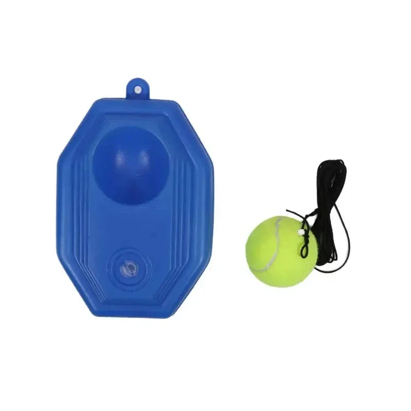 GPortable Tennis Rebounder Kit Tennis Trainer Rebound Ball Solo Training Equipment 1 String Balls for Beginners Exercise