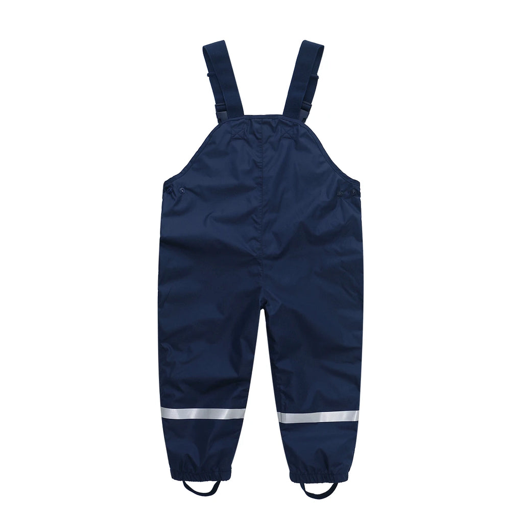 HONEYKING Kids Jumpsuit For Boys Toddler Outdoor Clothes Waterproof Rain Pants Baby Girl Overalls For Children