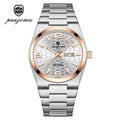 PAAZOMU Luxury Brand Man Watch Waterproof Luminous Date Week Men's Quartz Wristwatch Stainless Steel Fashion Sports Men Watches