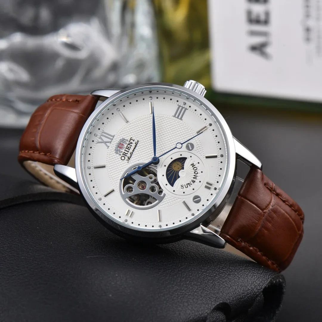 118A StoreMechanical Movement Unisex Watch Full Functionality World Time Ultra-Thin Orient Series