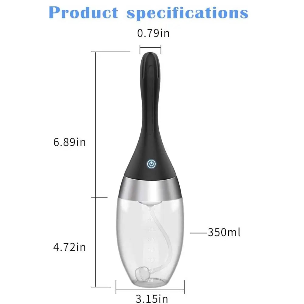 Automatic Anal Cleaner Enema Cleaning Container Vagina Cleaner Douche Enema Bulb Women Men Health Hygiene Tool Anal Shower