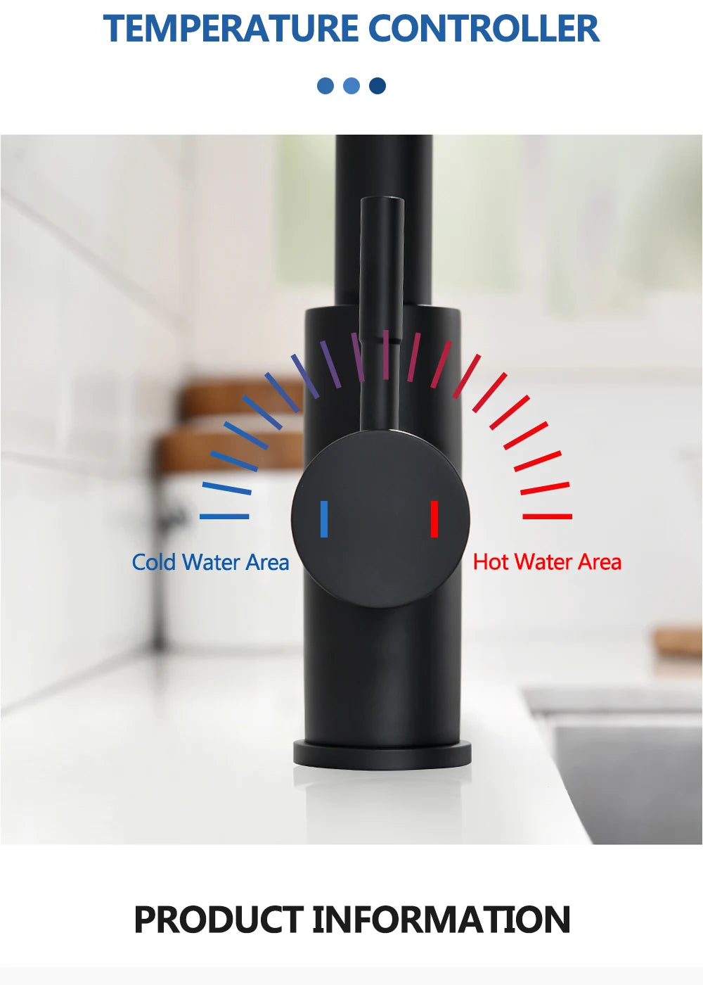 Black Kitchen Faucet Flexible Pull Out 2 Modes Nozzle Hot Cold Water Mixer Tap Deck Mounted Sprayer and Stream SUS 304 Faucets
