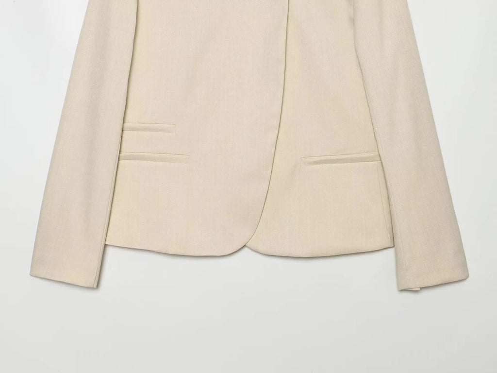 Women's Autumn Blazers Blouse 2026 New Fashion Young Women's Elegant Travel Holiday Jackets Spring Street Sarm Blazers Jackets
