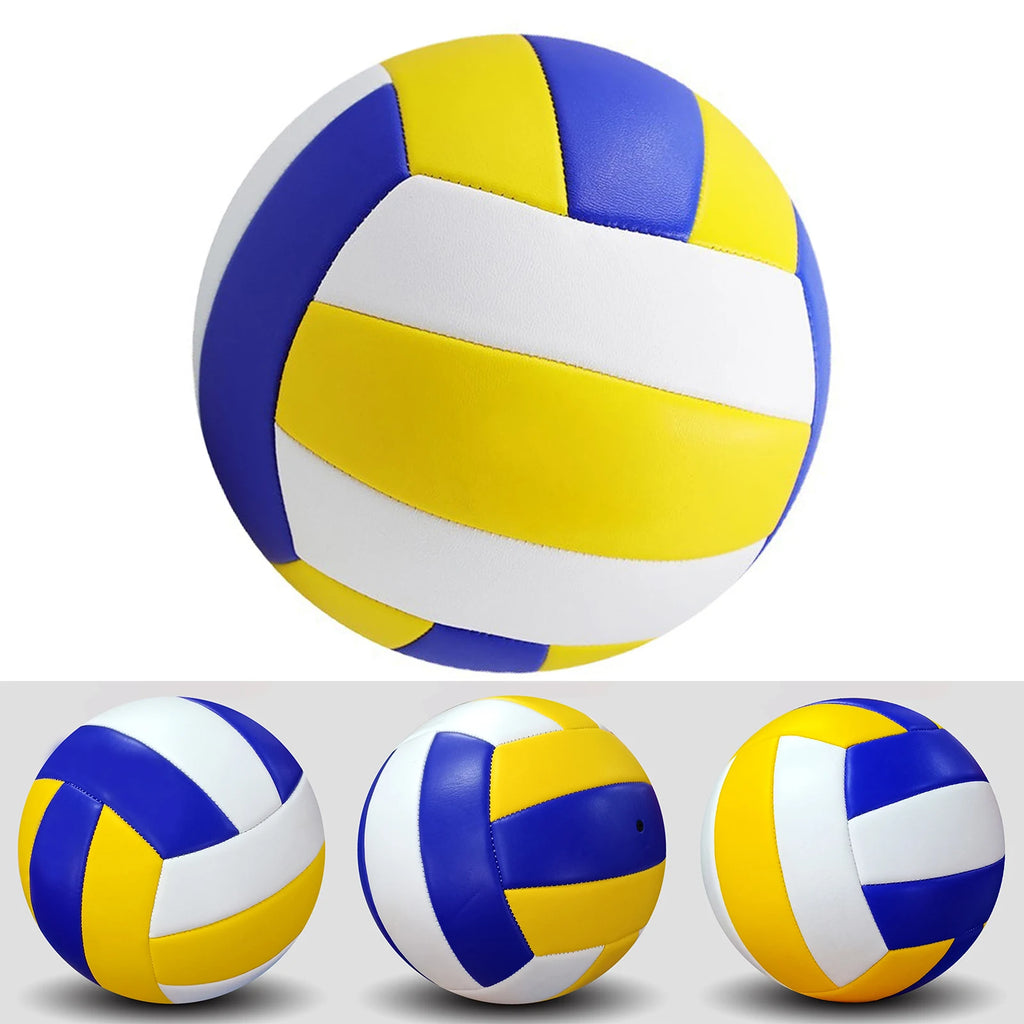 No. 5 Ball Volleyball PVC Professional Competition Volleyball For Beach Outdoor Indoor Sports Training Balls Soft Light Airtight