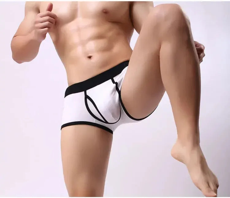 Mens Boxers Cotton Underwear Hot Male Underwear Breathable Underpants Men Sports Panties Shorts Comfortable Boxer