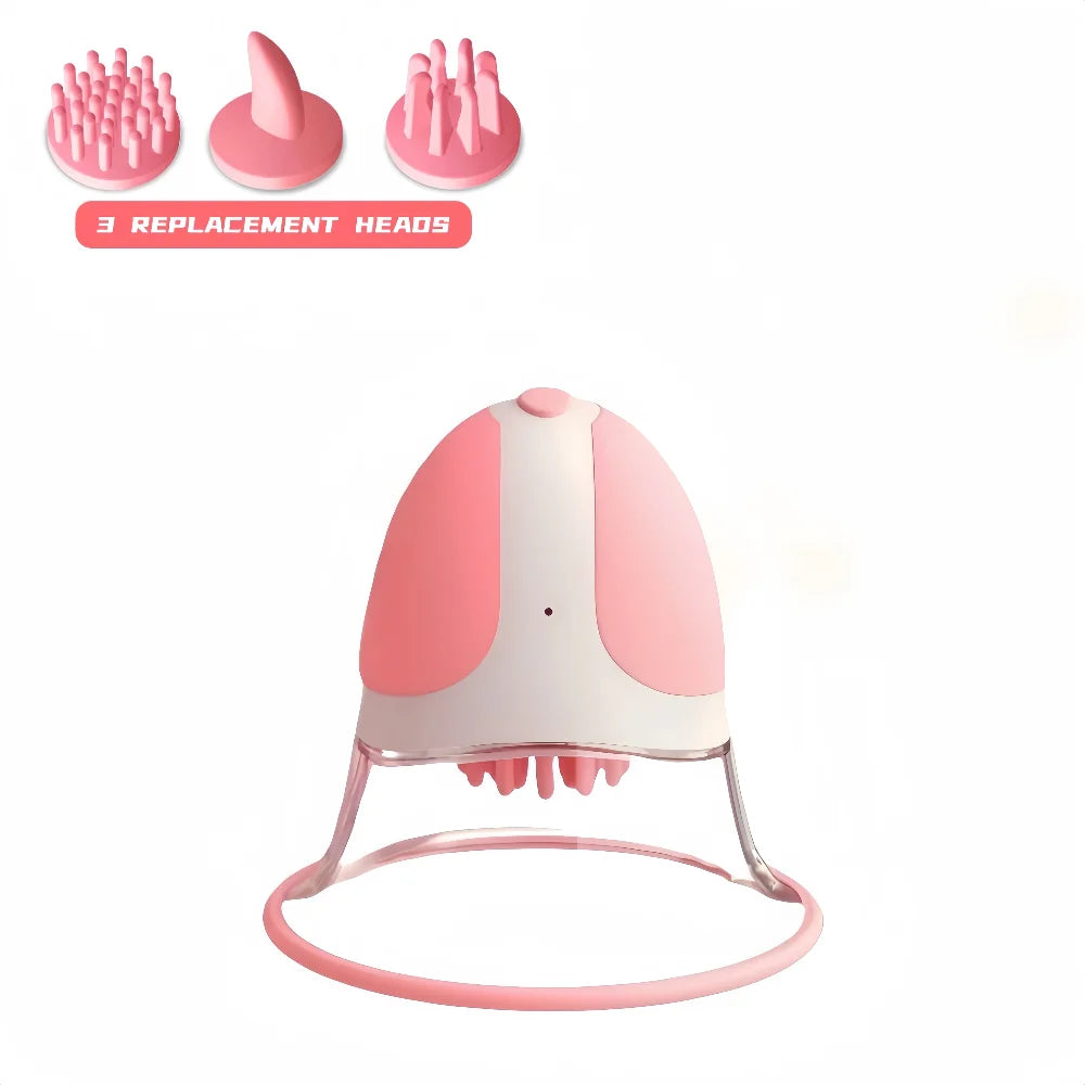 Big Mouth Breast Massage Female Masturbation Toy Nipple Licking Clitoral Stimulator Rose Sucking Vibrator for Sexual Pleasure