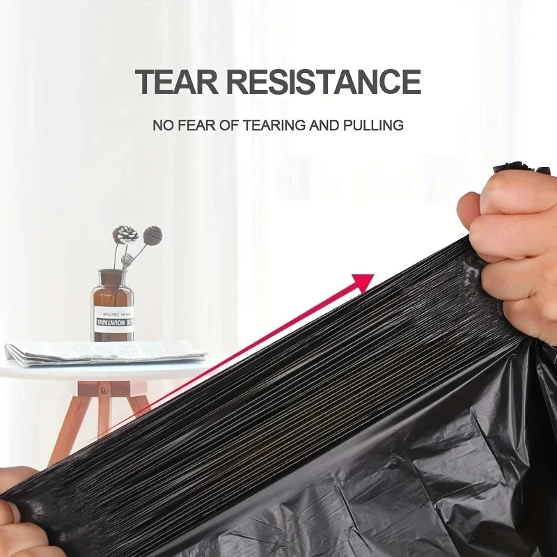5 Rolls/pack Household Disposable Trash Pouch Small Trash Bags Kitchen Storage Garbage Bags Cleaning Waste Bag Plastic Bag