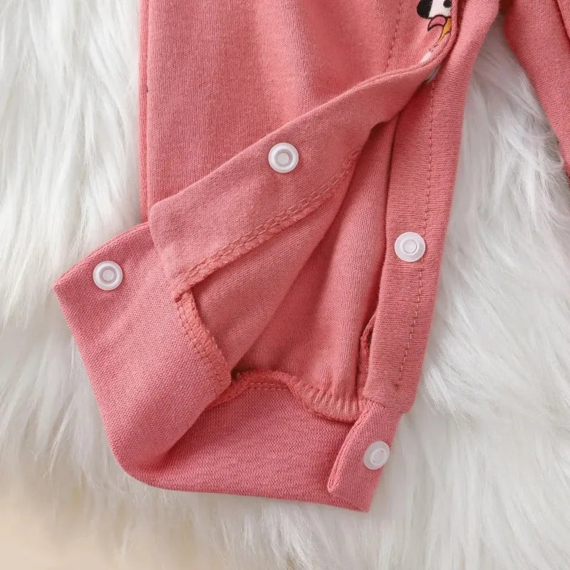 Newborn Baby Romper Autumn New 100% Cotton Girl Boy 0-18M Cute Spring Long Sleeve Soft Infant Clothes