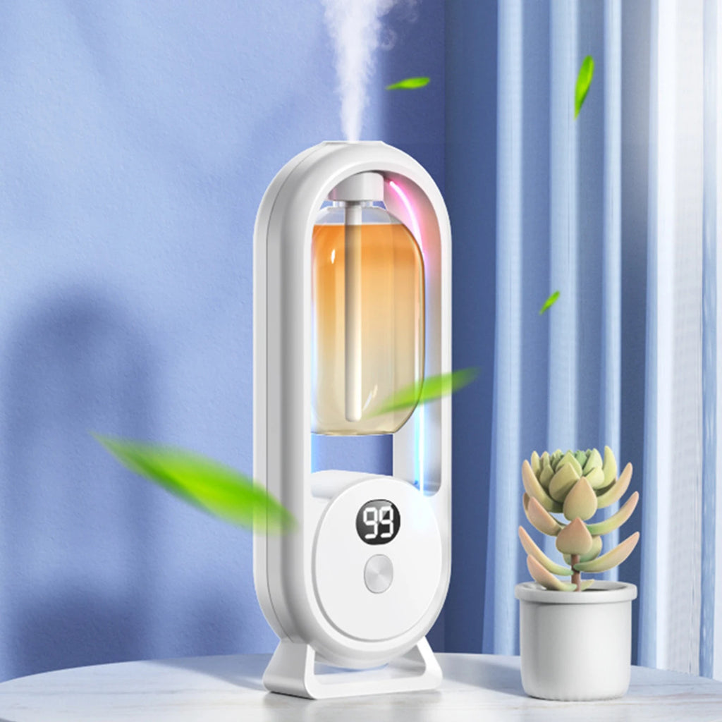 Aromatherapy Machine Automatic Spray Fragrance Household Bedroom Fragrance Machine Air Freshening Deodorizing Fragrance Diffuser