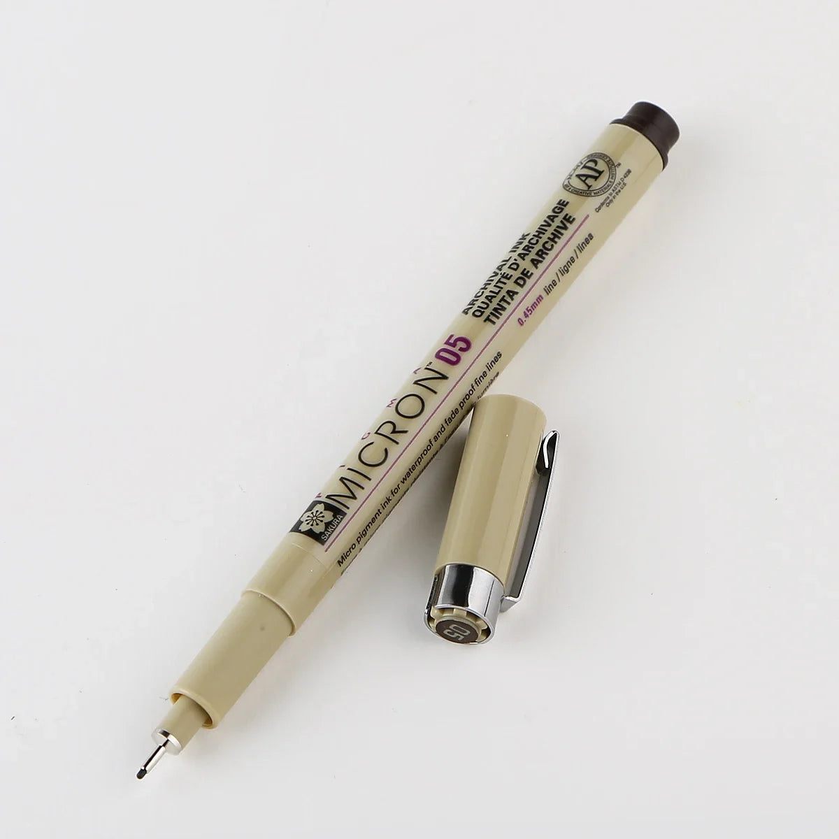 1pcs SAKURA Micron Pen 0.25mm 0.45mm Liner Marker Pen Watercolor Markers for Professional Drawing Sketch Manga Art Supplies