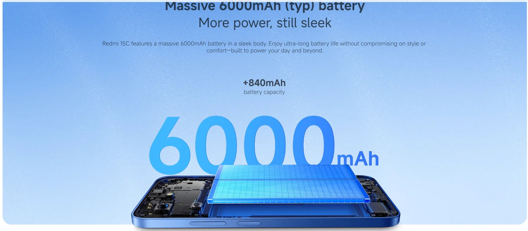 EU Redmi 15C Mobile Phone EU Version MediaTek Helio G81 Ultra 50MP AI Dual Camera 6.9" 120Hz Display 6000mAh Battery No Charger