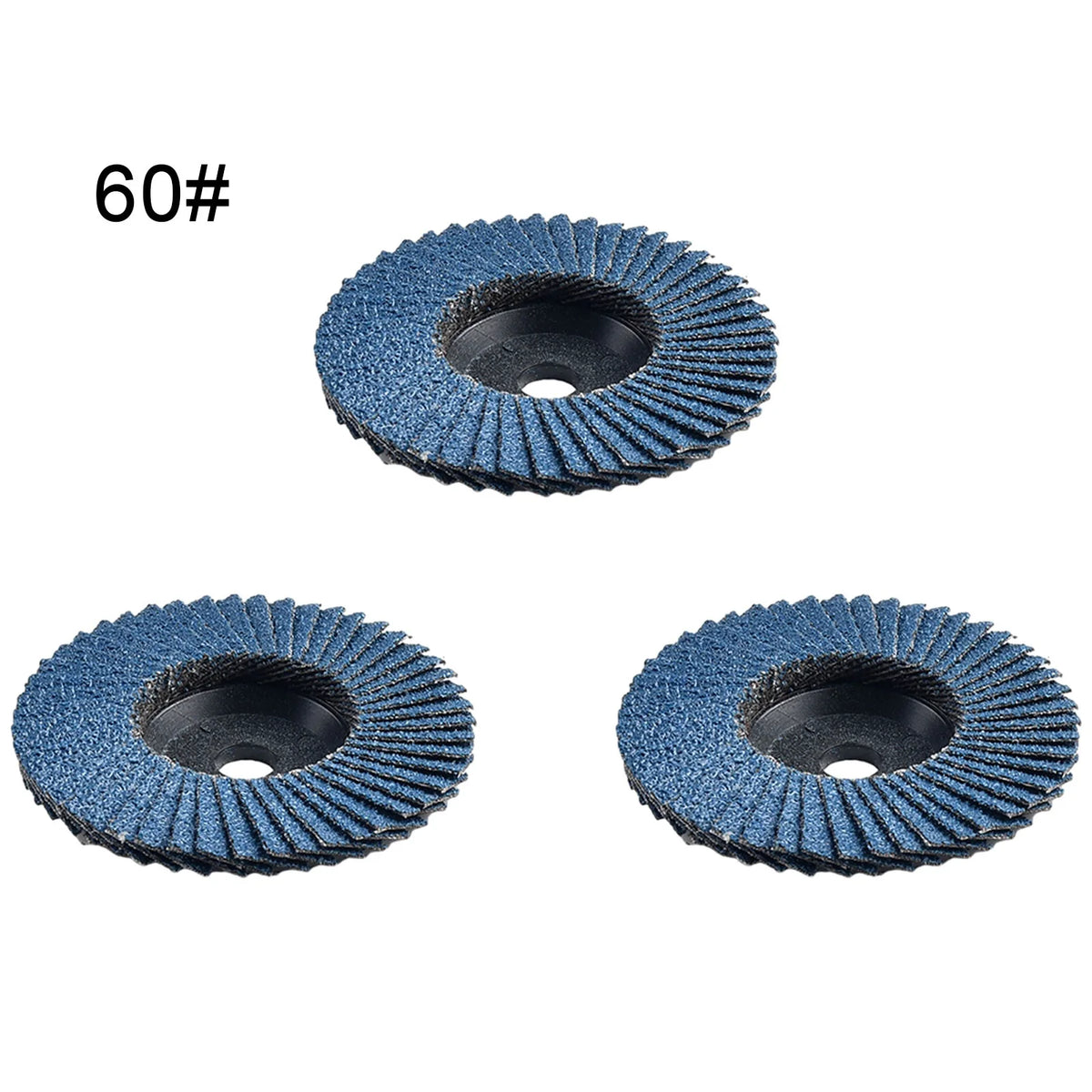 3Pcs 3 Inch Flat Flap Discs 75mm Grinding Wheels Wood Cutting For Angle Grinder Discs Sanding Discs Grinding Wheels Blades