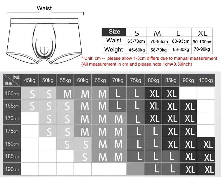 Mens Boxers Cotton Underwear Hot Male Underwear Breathable Underpants Men Sports Panties Shorts Comfortable Boxer