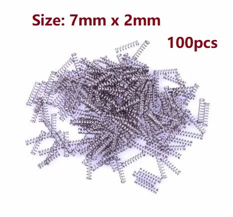 Auto Key Repair Metal Car Key pin Folding Remote Key Fixing screws Retaining pins Spring Auto Key Blade fixing connector