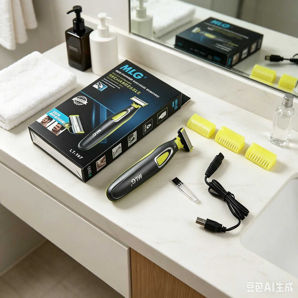 MLG Hot Selling Household Beard Shaver Easy Operation Beard Trimmer and Convenient Beard Shaving Razor