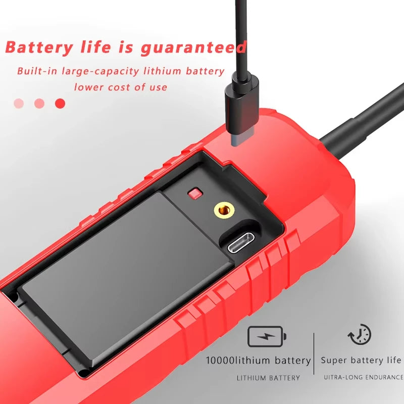 ZLLJMETER Handheld Gas Leak Detector Methane Combustible Gas Testers Portable Gases Concentration Analyzer Meter Leakage Tools