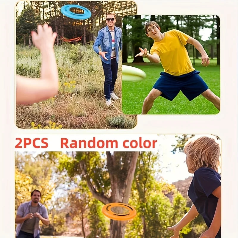 1PC Durable Hollow Ring Frisbee Soft PP Flying Disc Portable for Outdoor Beach Sports