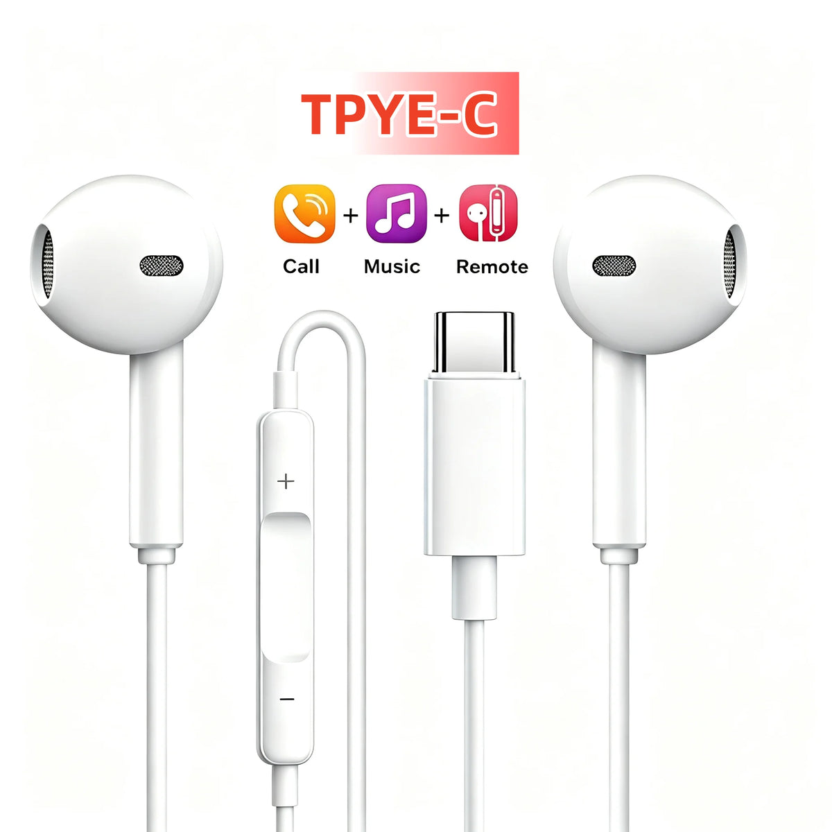 Original Type C In-Ear Earphones For Xiaomi 17 Pro Max 15T 14T Redmi Note 15 14 12 13 Ultra Poco X7 F7 Pro Headset Wired Earbuds