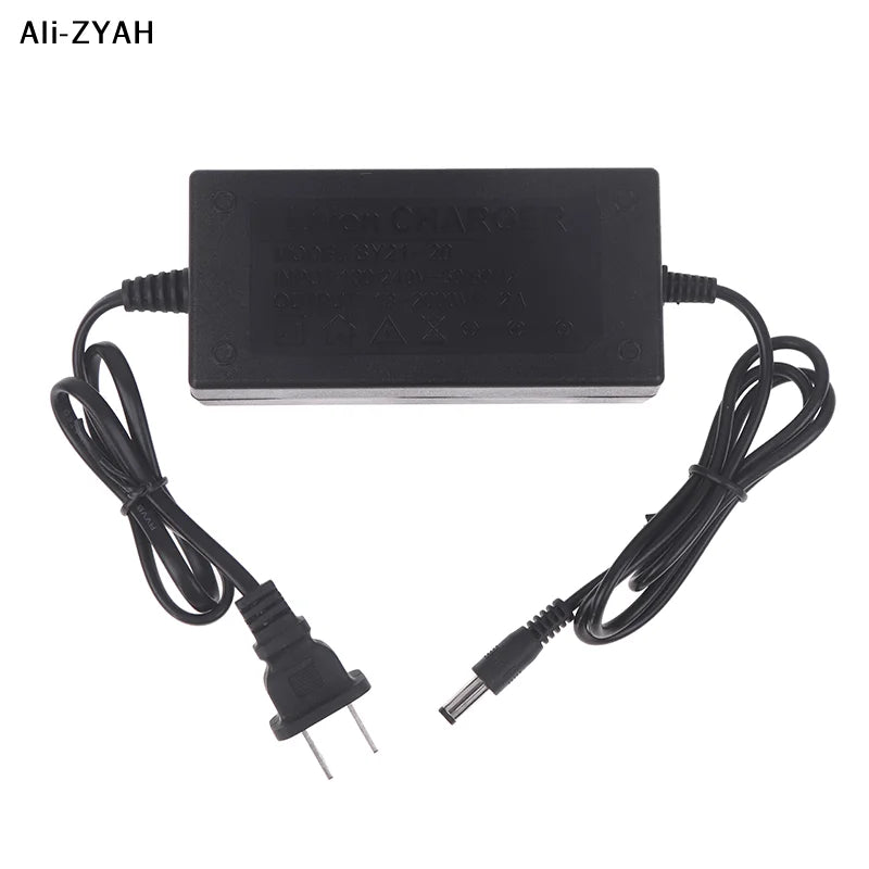 Charger For Lithium Ion 21V 2A Adapter Round Hole Universal Electric Wrench Angle Grinder Electric Saw Lithium Battery Charger