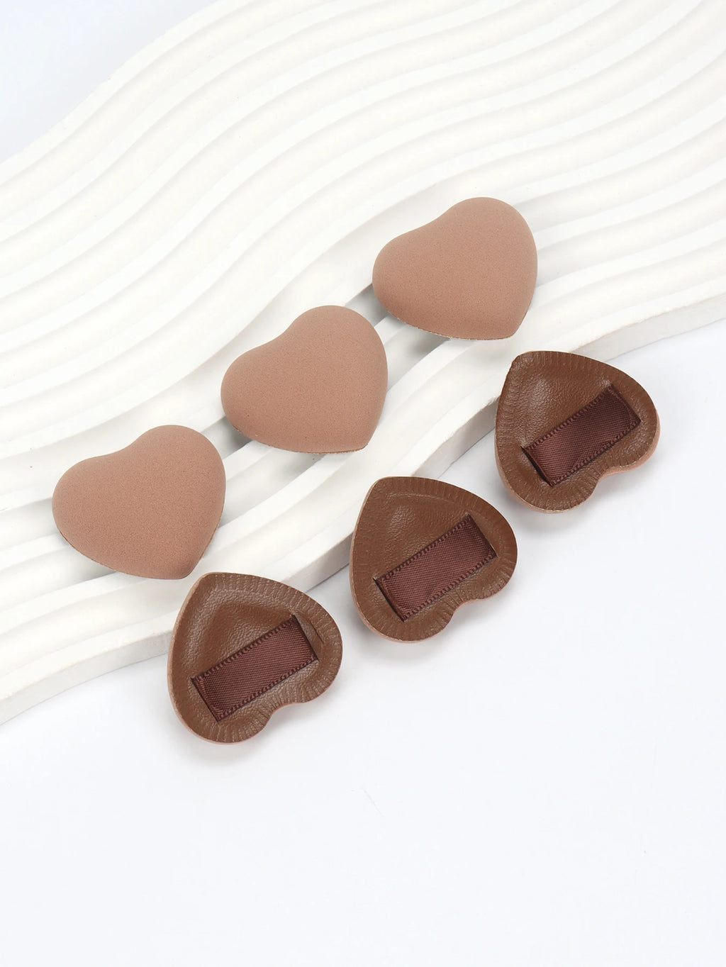 5/10/20Pcs Super Soft Cotton Candy Makeup Puff Necessary Wet Dry Use Air Cushion Powder Puff Multifunction Portable Makeup Sponge