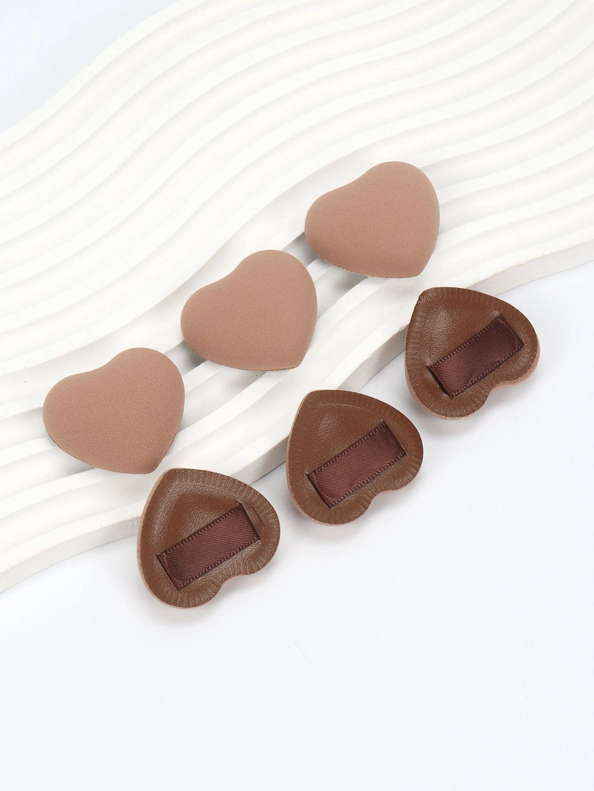5/10/20Pcs Super Soft Cotton Candy Makeup Puff Necessary Wet Dry Use Air Cushion Powder Puff Multifunction Portable Makeup Sponge