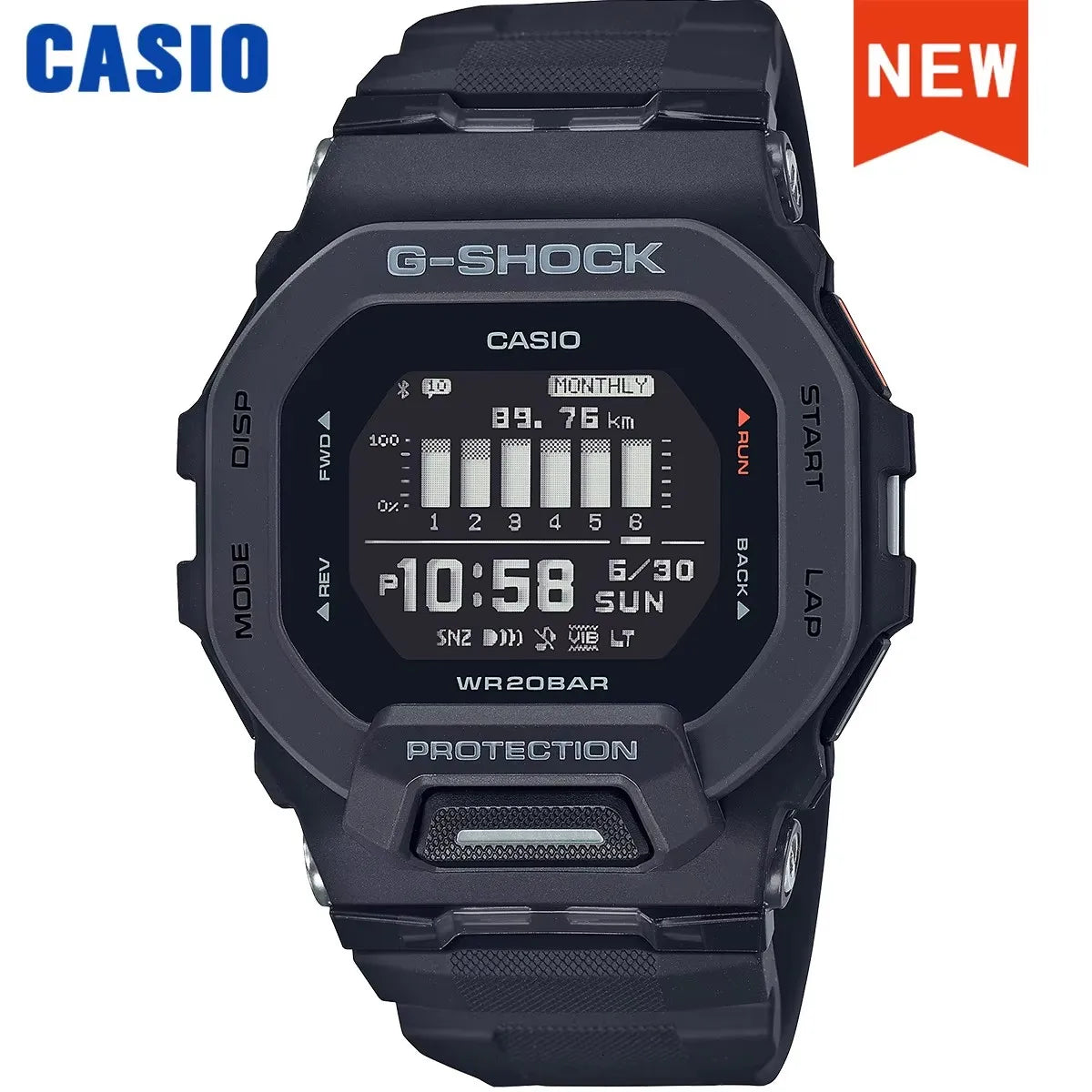Casio watch for men g shock Small square retro sports electronic student watch fashion Quartz military luxury New model 2023