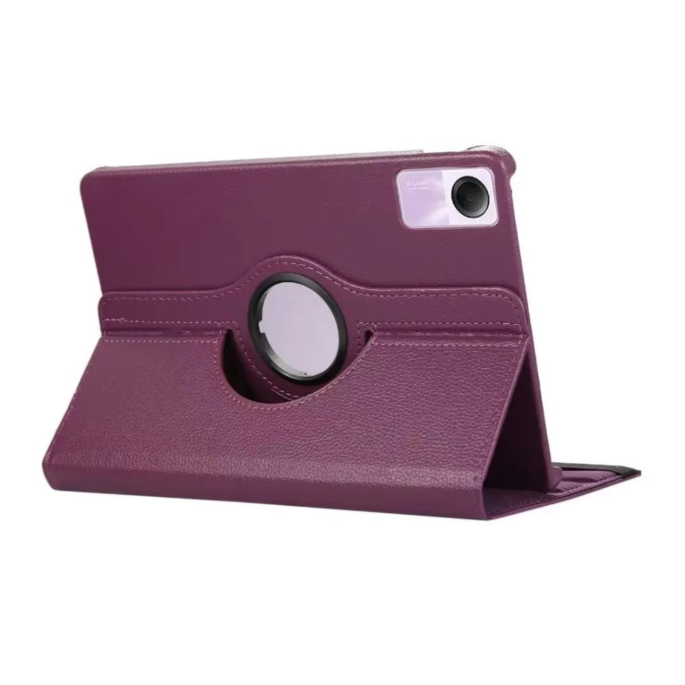 360 Degree Rotating Case For Xiaomi RedMi Pad 2 SE 11 10.61"Stand Cover Xiaomi pad 5 6 11 Pad 7 Pro 11.2 PU Leather Tablet Cases