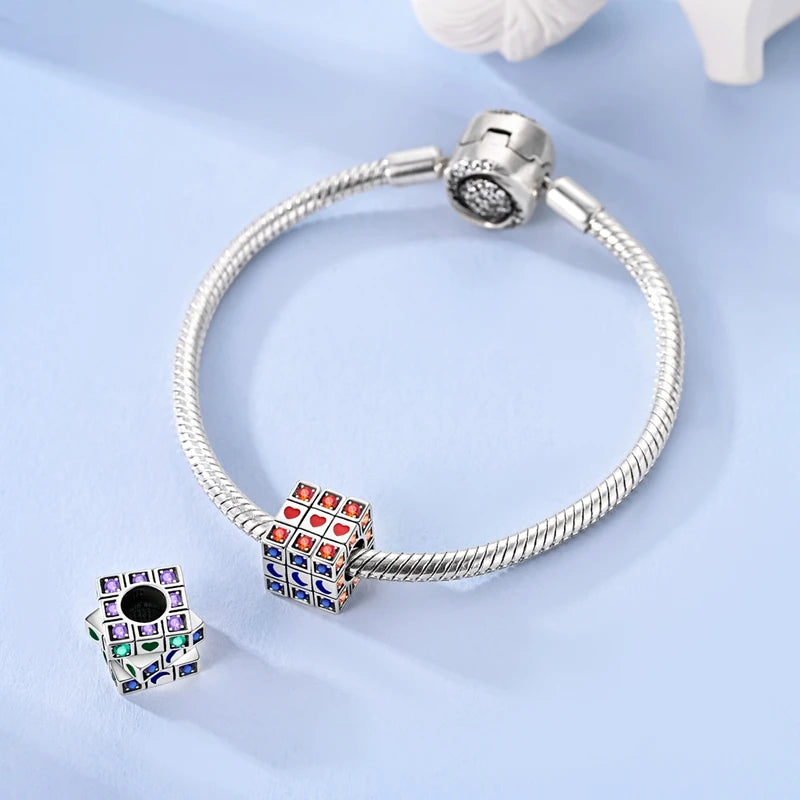 New Original Charm Beads 925 Sterling Silver Butterfly Hot Air Balloon Dangle For Bracelet Women Girl Fine DIY Jewelry Gift