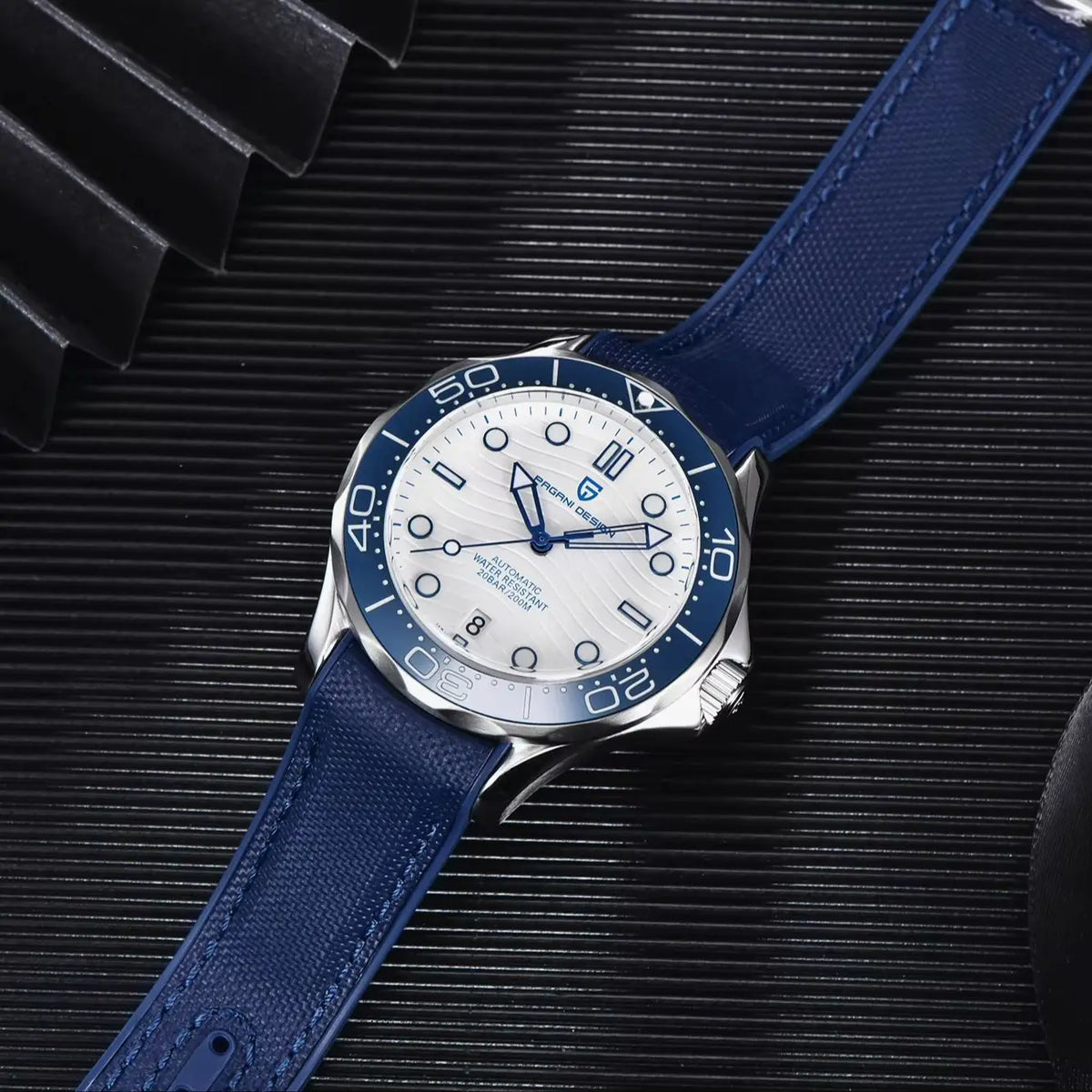 PAGANI DESIGN Men's Automatic Mechanical Watch Exclusive Customization Limited-Edition Luminous Sapphire Mirror Reloj De Buceo