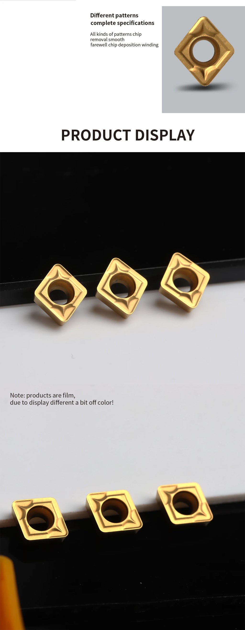 CCMT060204/060208 DCMT070204/070208 Turning Inserts Numerical Control Machining Center CCMT DCMT Series Internal Turning Tools