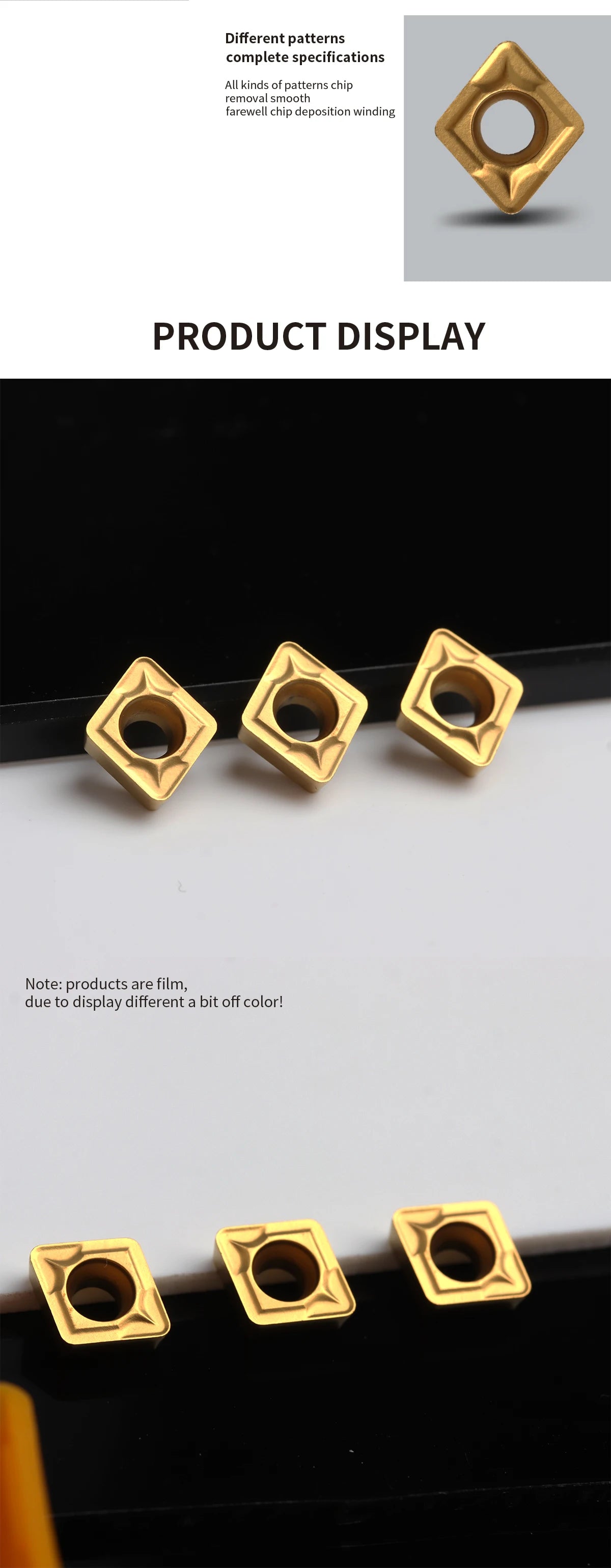 CCMT060204/060208 DCMT070204/070208 Turning Inserts Numerical Control Machining Center CCMT DCMT Series Internal Turning Tools