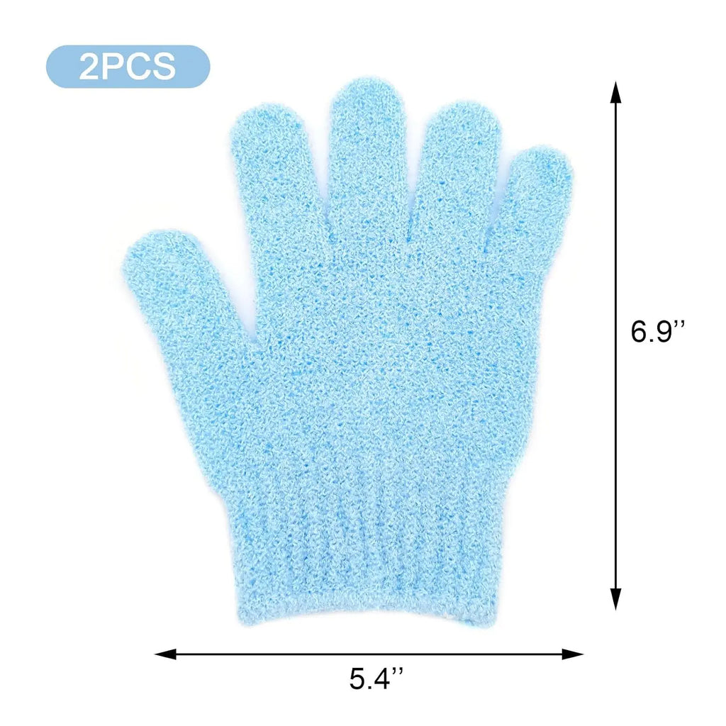 Exfoliating Gloves Bath Sponge Body Dead Skin Remover Bathroom Shower Brush Massager Scrub Exfoliator Magic Bathing Tools