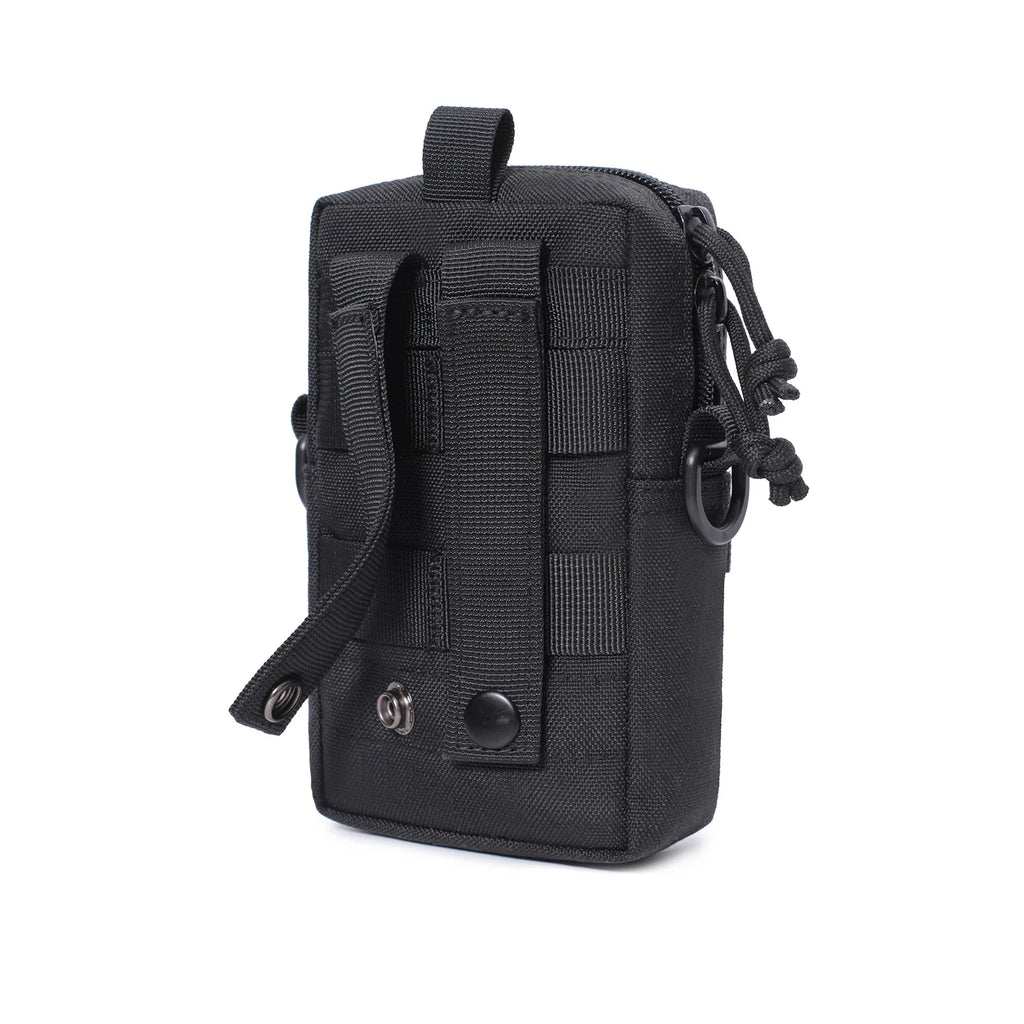 Organizer Waist Pack Bag military Molle EDC Pouch Water Bottle Canteen Kettle Carrier Outdoor Sports Phone Holder Camping Hiking