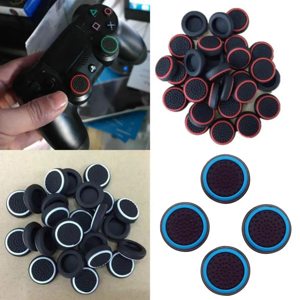NEW 4Pcs Set Controller Thumb Silicone Stick Grip Cap Cover for PlayStation5 PS5 PS4 PS3 PS2 ONE