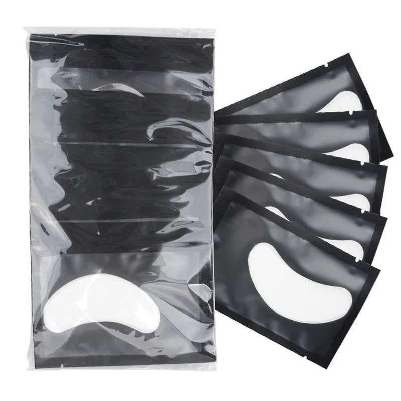 200 Pairs Eyelash Under Eye Patches Eye Pad Isolation Remove Hydrogel Eye Patch Sticker Gasket Eyelash Extension Makeup Tools