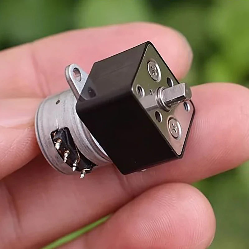 15BY Mini 15mm 2-Phase 4-Wire Gear Stepper Motor Micro Full Metal Gearbox Gear Stepping Motor DIY