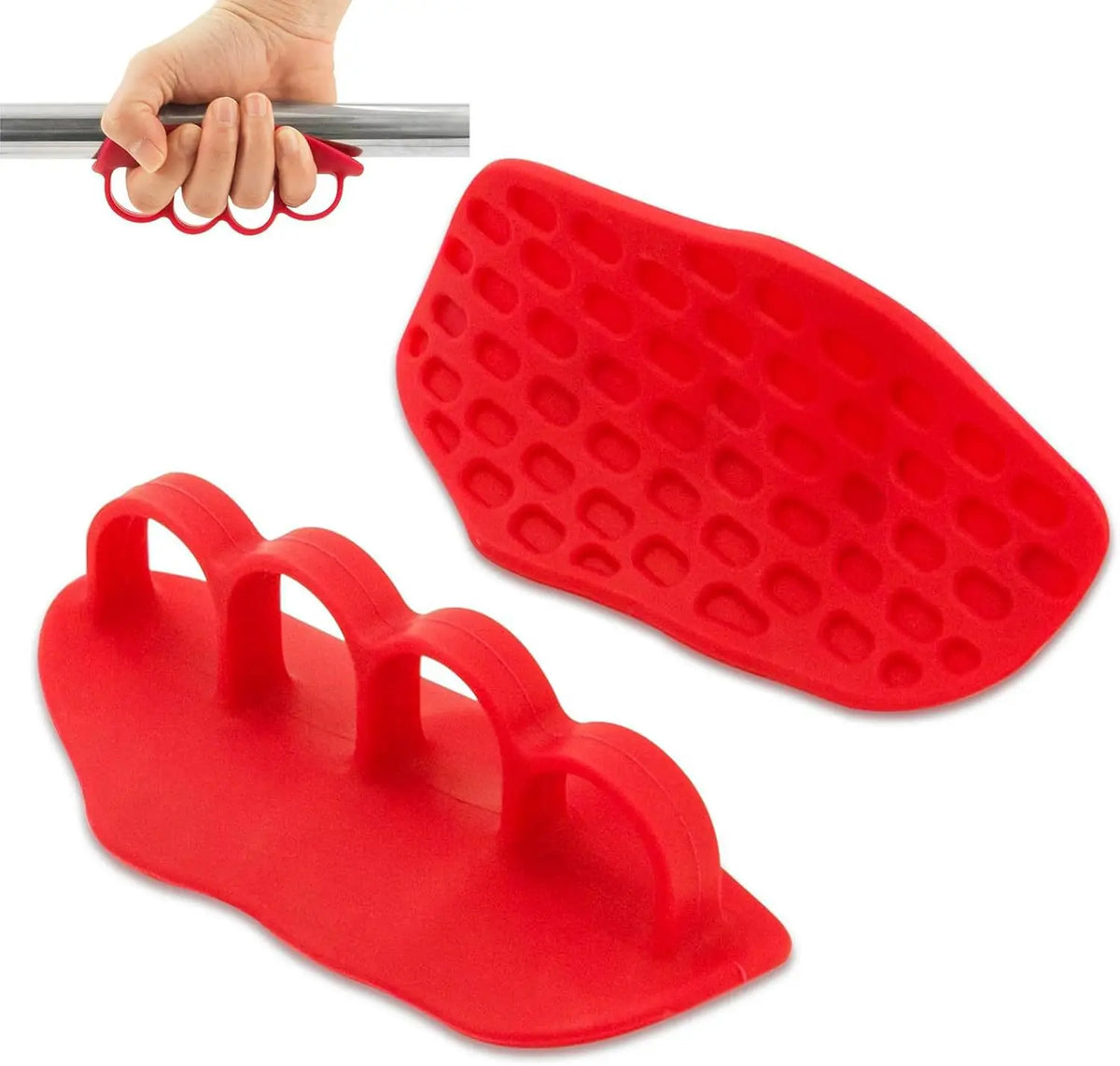 Gym Gloves Grip Strengthener Silicone Palm Grips Crosstraining Palm Grip Hand Protection for Gymnastics Weightlifting Exercise