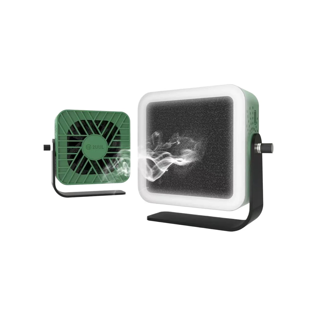 2UUL Aiolos Fan Smoke Exhaust Cooling Lighting Charging Soldering Fume for Mobile Phone Motherboard Welding Quick Cooling Fan