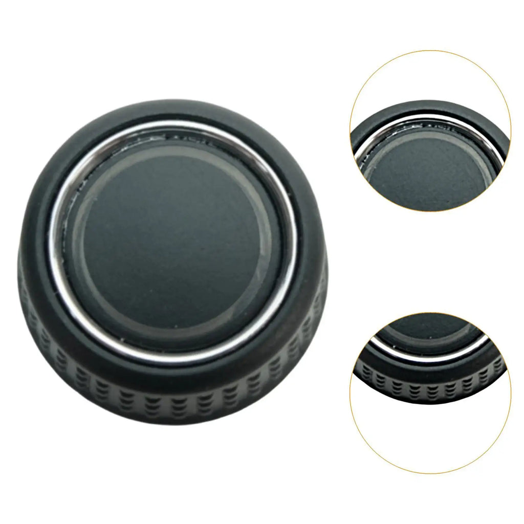 Car Radio Knob Volume Button Black 6C0919603 Accessory Professional Sturdy High Performance Attachment Simple Installation