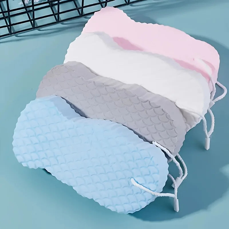 3D Exfoliating Body Scrub Sponge,Reusable Exfoliating Bath Ball for Deep Cleansing and Smooth Skin, Bathroom Accessory.