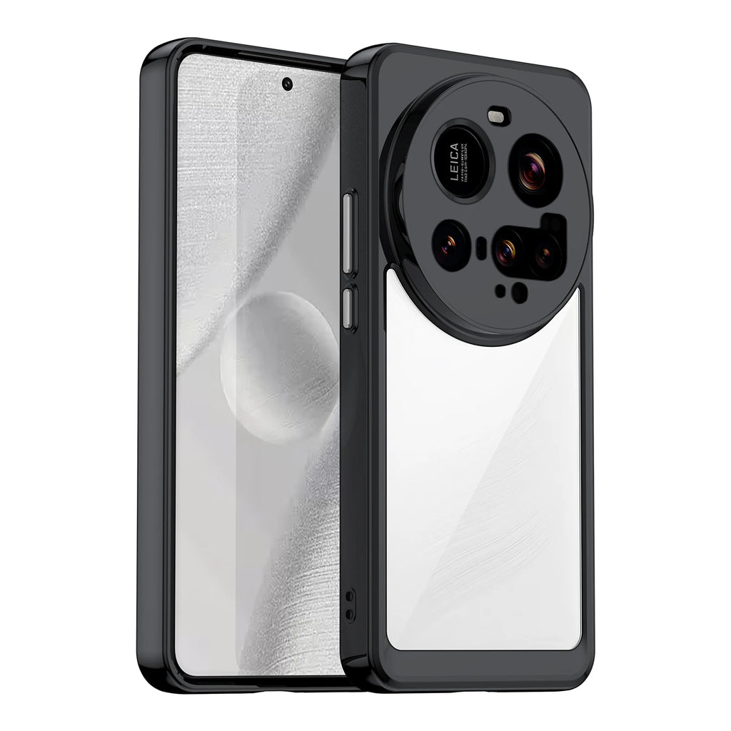 Transparent anti drop fall Cases For Xiaomi 15 Mi15 Ultra 15Ultra case Silicone Acrylic soft shell covers woman Phone Capa чехол