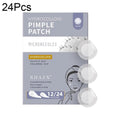 12/24PCS Microneedle Acne Patch Hydrocolloid Invisible Rounded Corner Acne Cover Patches Daily Gentle Skincare Unisex