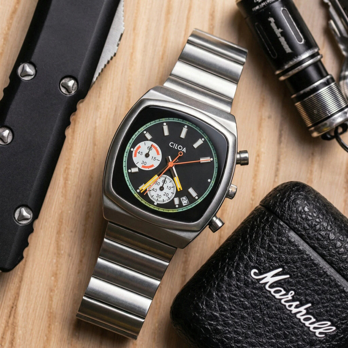 CILOA New Simple Watch Men's Light Luxury Gift High Quality Quartz Watch Brand Genuine Waterproof Men's Watch