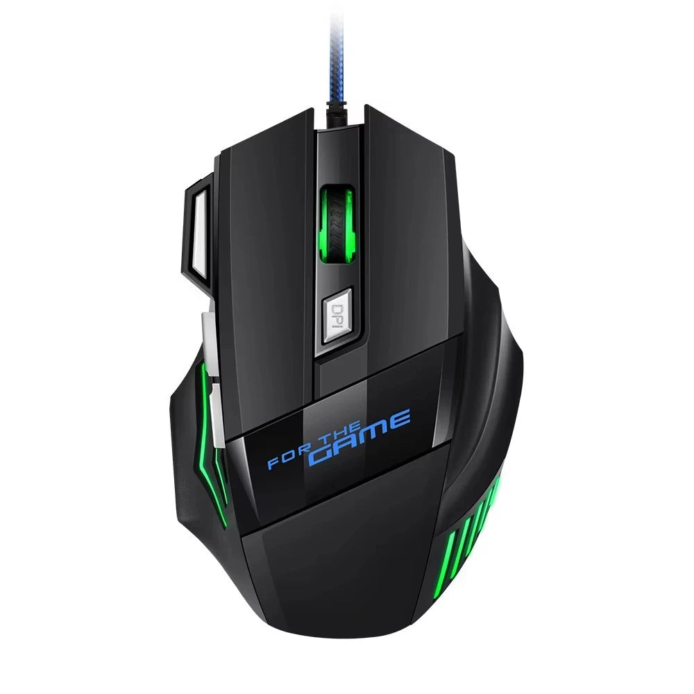RGB Backlit Wired Ergonomic Design Keyboard Set Waterproof Luminous Gaming Keyboard And Mouse Combo PC Accessories For Gaming