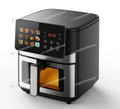 Air fryer large capacity visual large color screen heating up and down household high power electric fryer
