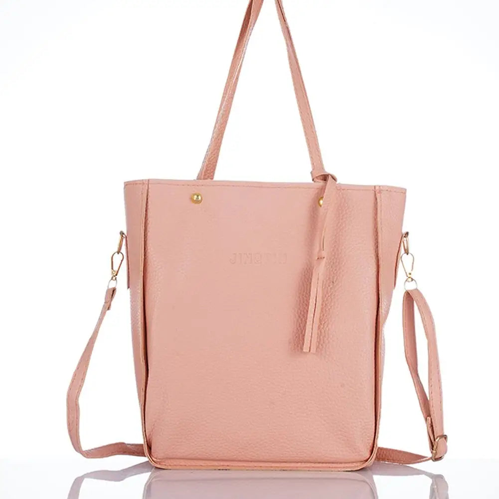 4Pcs Women Bag Set Handbag,Crossbody Bag,Storage Bag,European Fashion Large Capacity Casual Shoulder Bag Holiday Gift