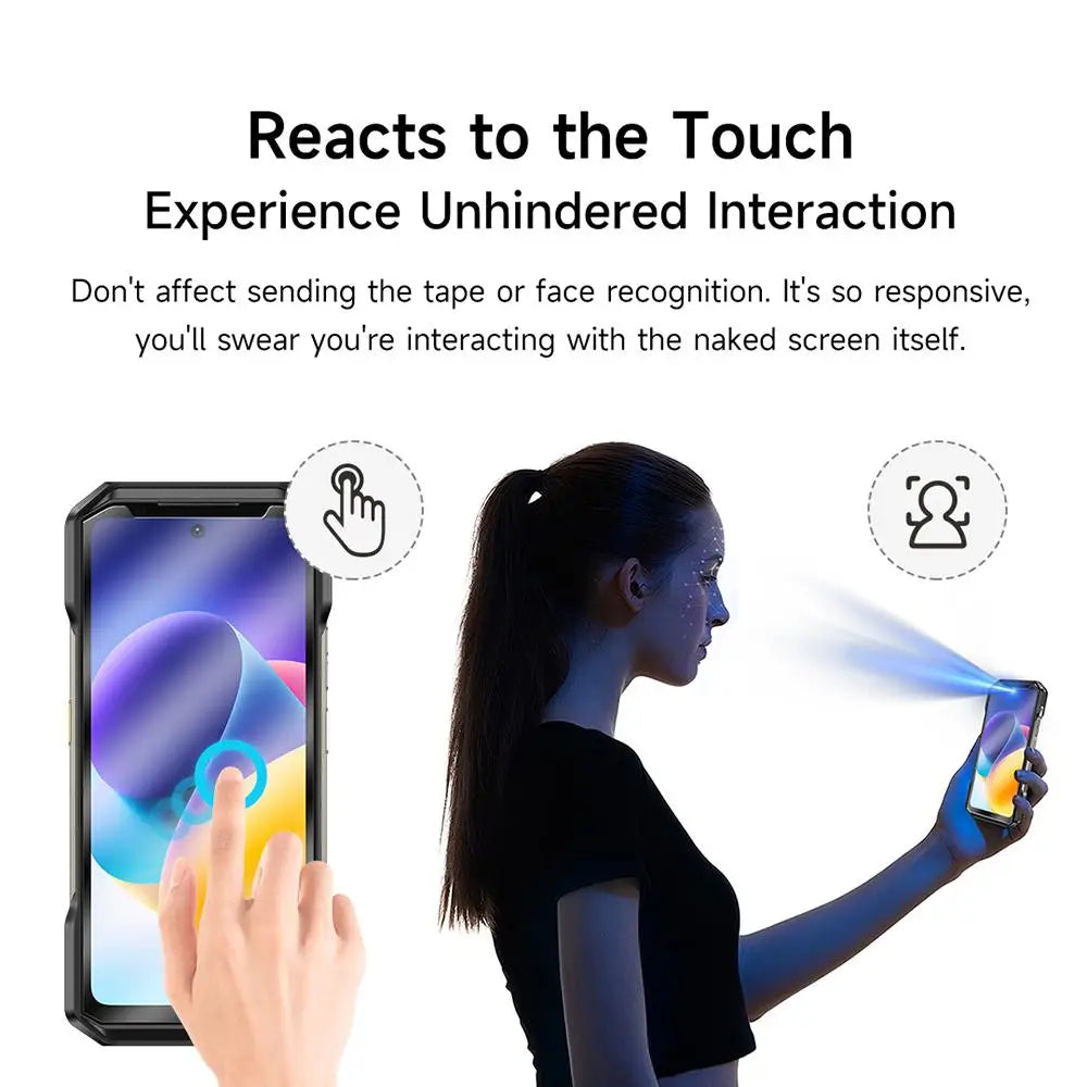 For Ulefone Armor 28 Ultra / Armor 28 Pro 2pcs / Pack Ulefone 9H HD Anti Fingerprint Tempered Glass Screen Protector